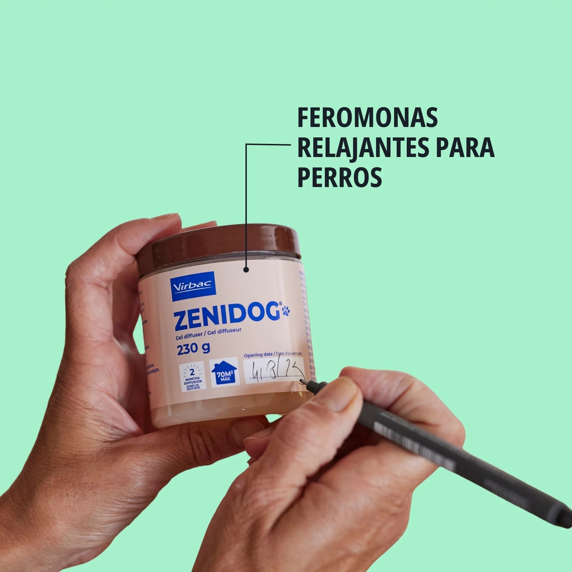 Zenidog Gel Difusor calmante para perros Virbac