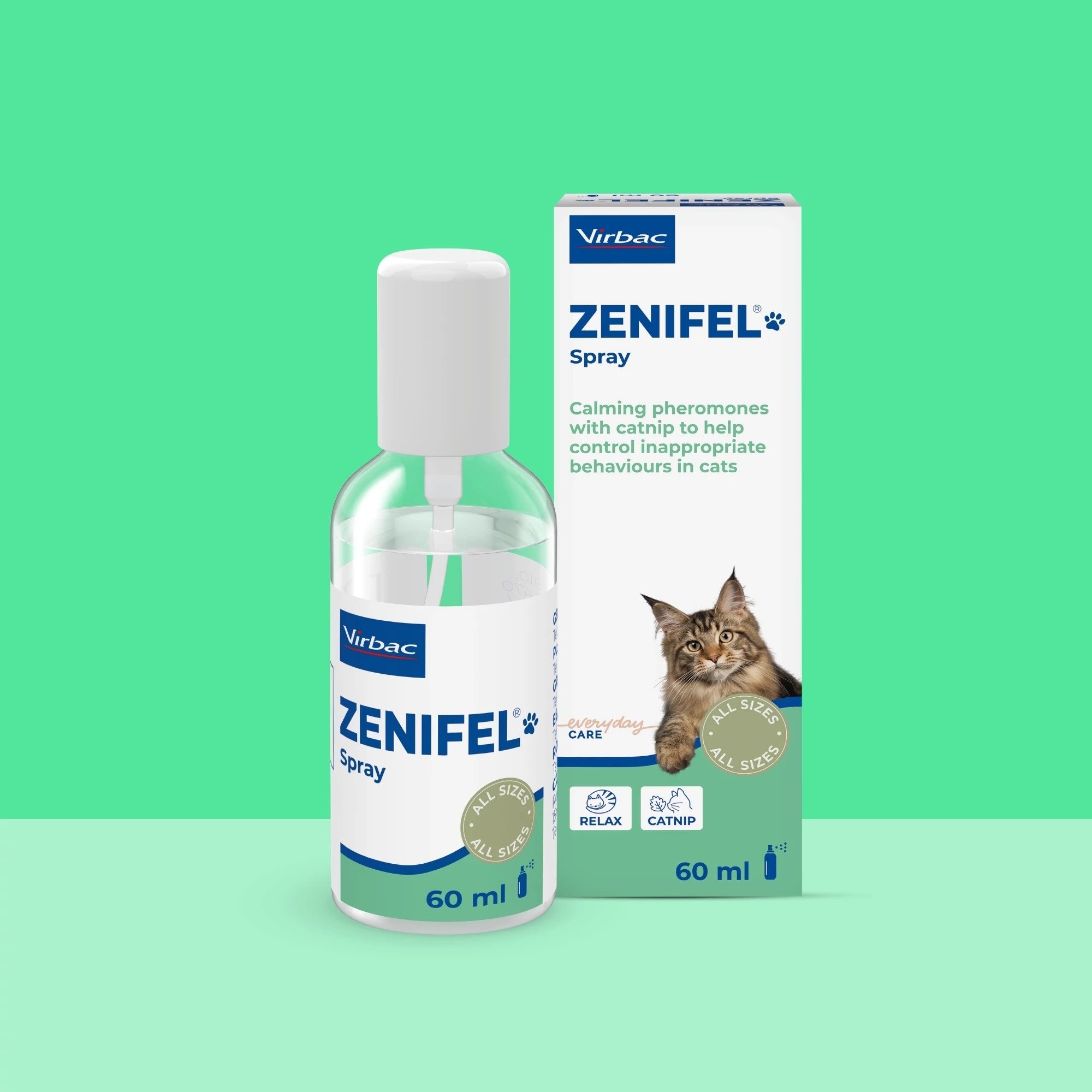 Zenifel Spray solución calmante para gatos 60 ml